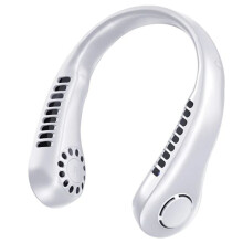 Leaf Meno Collo Appeso Piccolo Ventilatore USB Ricarica Esterno Portatile Portatile Sport Collo Appeso Ventilatore Essenziale Estate A