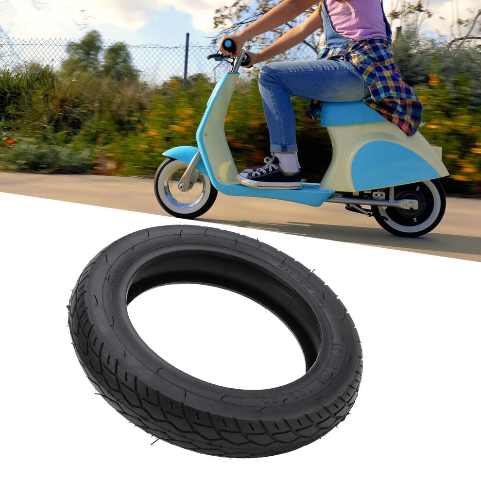 12.5X2.25 In Tire & Inner Tube Set With Bent Valve For Electric Scooters 4171385000643
