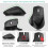 Vertical Mouse ,Ergonomic BT5.0 & 2.4G Wireless Mouse with Silent Click for Laptop PC 3