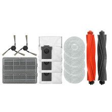 Para X40Pro Ultra Piezas de Repuesto Rodillo Principal Cepillo Lateral Filtro Hepa Paño de Fregona Bolsas de Polvo Accesorios