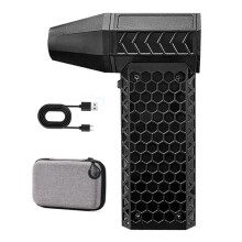 Turbojet Fan Wind Speed 52 M/S Portable Blower Outdoor Camping Barbecue Powerful Blower Keyboard Dust Removal