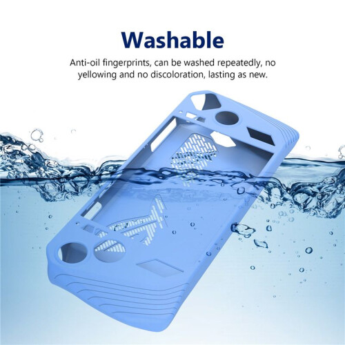 For  Ally Handheld Game Console All-Inclusive Silicone Protective Case Handheld Anti-Drop Case,Luminous 2