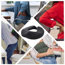Desk Chair Cushion for Long Sitting Comfortable Car Pad Desk Chair Slow Rebound Cushion Breathable Butt Pad
