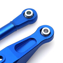 Juego de Eslabones de Chasis Delantero y Trasero de Metal de 8 Piezas para Losi LMT 4WD Eje SóLido Truck 1/8 RC Parte de ActualizacióN de