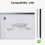 Metal Nibs/Tips Replacement Tips for  2,  Pen Tips for  1/2 Stylus  Pen 4