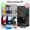Label Maker, Label Maker Compatible with Mobile Phones and Computers,Inkless Portable Label Maker for Address A 2