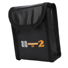 Lithium Battery Safe Bag Hook and Loop