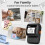 Label Maker, Label Maker Compatible with Mobile Phones and Computers,Inkless Portable Label Maker for Address A 7