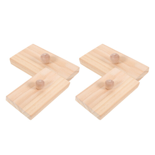 8Paren Kinderpercussie Instrumenten Lichtgeel Educatief Toy 1
