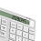 Ergonomic  Dual Mode Wireless Numeric Keyboard with Display Calculator 2in1 Wireless Number Keypad White 1