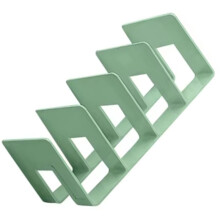 4Pcs 4Grids Divider Shelf Display Racks Wardrobe Plastic Handbag Storage Rack