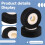 36PCS 36x10mm Black Hot Stamp Coder Ink Roll for MY380F DK1000 DK1100 Coding Sealing Machine 7