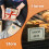 Wireless  Portable Printer Label Printer Mobile Thermal Adhesive Label Machine Suitable for Storehouse Express Red 6
