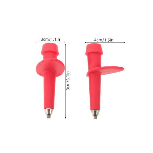 4St Rood Trekking Pole Tips Van Plastic En Tungsten Voor 1
