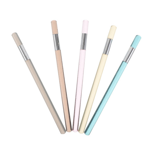 10Pièces Crayons À Embout Remplaçable Métal Multicolores Pour 1
