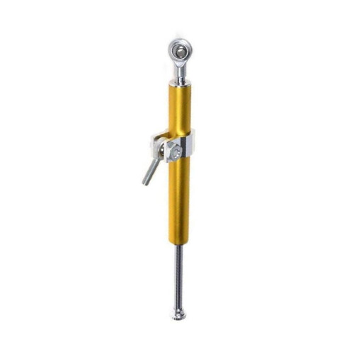 330MM Universal Motorcycle Steering Damper Stabilizer Damper-Steering  Direction Safety Control Gold 2