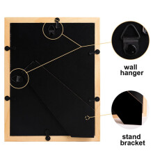 Hidden Photo Frame Storage, Secret Compartment Storage Box, Out of Sight Secret Hidden Jewelry Key Home Office Safe B