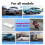 2X GPS HUD Car Electronics Digital Speedometer for Car Motorcycle HD LED Accessories /H 2