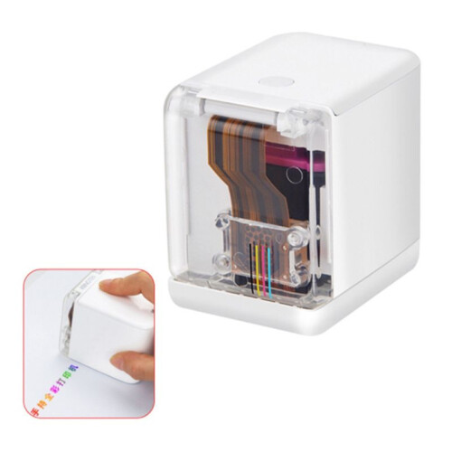 Printer Mobile Color  Handheld Printer Portable Wifi Printers Handheld (Printer +Ink Cartridge) 2