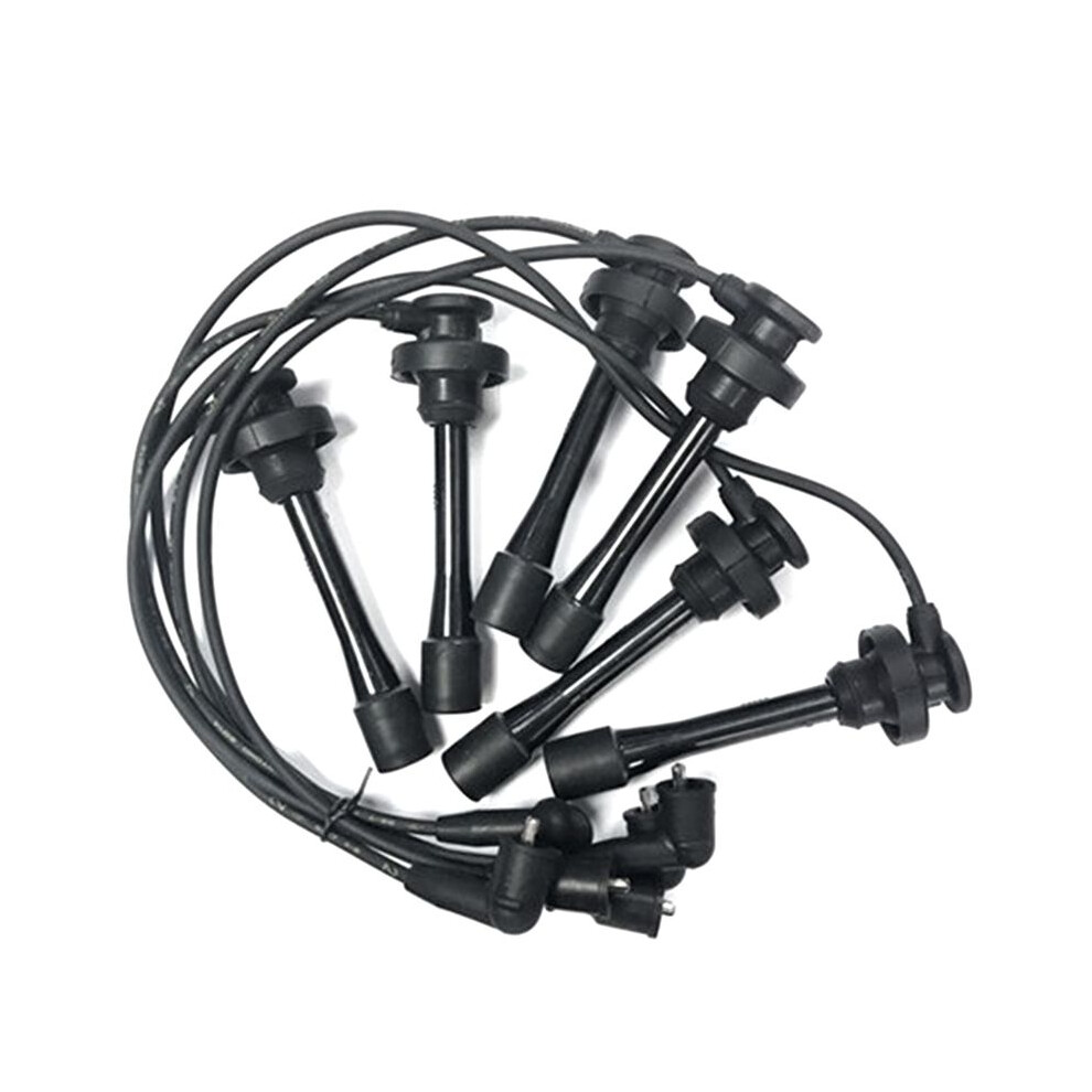 1 Set Cable Set For Pajero Montero Sport Challenger Nativa Triton L200 6G72 6G74 Md371794 Md338249 Black 4711166835158