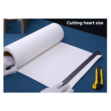Cold Press Artist Master Watercolor Paper Roll Can Be Cut 4K Large & Thickening Cotton Pulp 37cmx10m Watercolor Paper,C