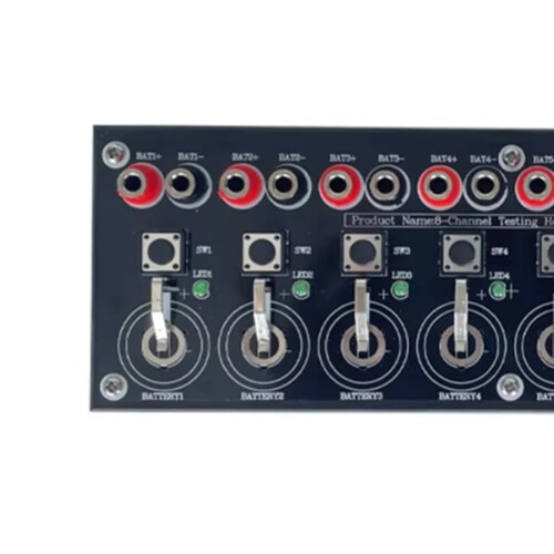 8 Channel Testing Fixture BC-8C for Button Cell Battery Analyzer Not Including Lines