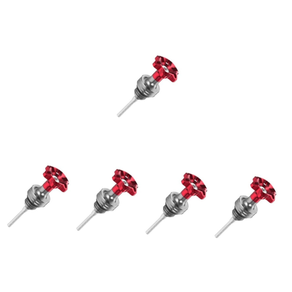 5Pcs Aluminum Alloy Motorcycle Oil Level Gauge For Atv And Scooter With Durable Accurate Indicator 9169991297019