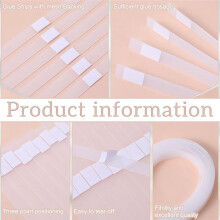 100Pcs Book Binding Tape, 12mm Thermal Glue Strips with Mesh Backing, Hot Melt Adhesive Glue Strips for Book Binding