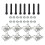 2-Way Adjustable Spring Spacer Spreads or Compresses  Coil Spring Compressor Strut  for Car Truck 4Pcs 5