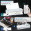 HZTZ Portable Printer Wireless for Travel, Thermal Printer Inkless, Small Compact Printer Support Folding Paper/Rolling 7