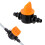 150Pcs 1/4Inch Pipe  Valve 4/7mm Hose Controller Barbed Adapter Agriculture Drip Irrigation Watering System Fitting 6