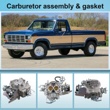 2 Carburetor for 289 302 351 Cu F150 250 350 8CYL Engine Heavy Duty Electric Choke Wagoneer SJ 2100A800