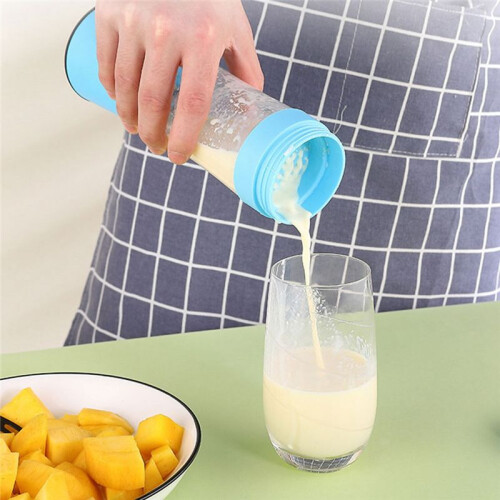 400ml Smoothies Mixer Machine Portable Smoothie Maker Multifunctional Automatic Fresh Squeezer for Home Office Travel 1