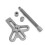 13PCS Auto Steering Wheel Puller Harmonic Balancer Gear Pulley Crankshaft Tool Kit Disassembly Removal Tool Set 2