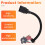 For  Forklift 388/1275/1276/392 Potentiometer Tilt Angle Sensor 3863604700 1