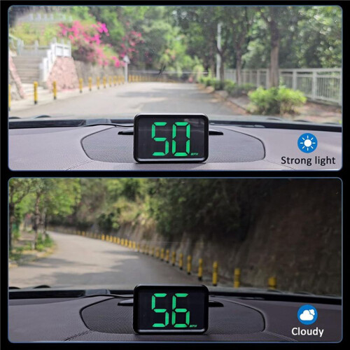 2X GPS Speedometer for Car Universal MPH Speedometer USB Connect Digital Speed Display Heads 2