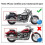 1Pair Motorcycle Chrome Front Fork Upper Frame Neck Covers for  V-Star XVS1100A XVS1100AW 1999-2011 4
