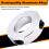 5PCS Split Optical Shaft Fixed Ring Separate Thrust Ring Limit Ring Fastening Positioner Shaft Clamp Inside 30mm 6