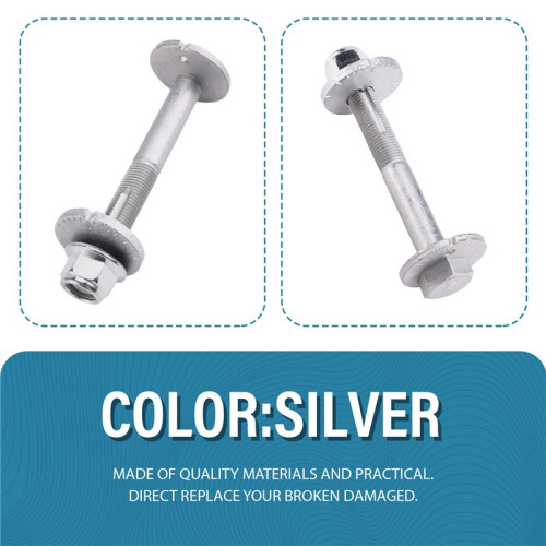 Front Shaft Rear Lower Control Arm Bolt Eccentric Alignment Camber Bolt 54580-7S000 545807S000 for  Frontier 2