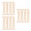 12Pièces D'architecture Bois Beige Pour Maison De Déco 4
