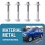Front Shaft Rear Lower Control Arm Bolt Eccentric Alignment Camber Bolt 54580-7S000 545807S000 for  Frontier 7