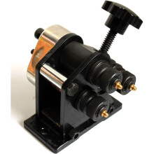 Mikro-Manuelle Rundbiegemaschine PR-3 Blechbiegemaschine Kleine Handgekurbelte Drei-Rollen-Rohrbiegemaschine