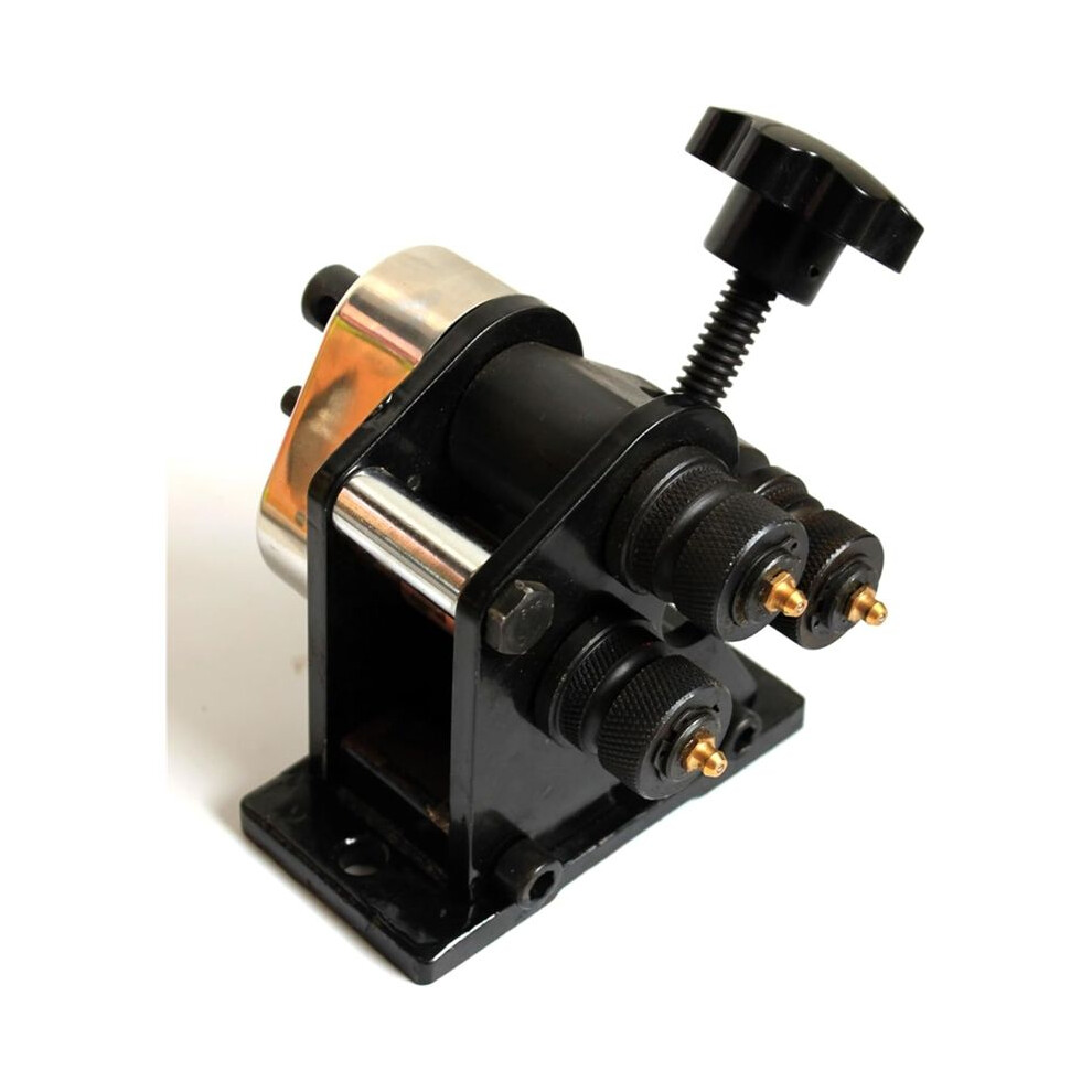 Micro-Manual Round Rolling Machine Pr-3 Plate Rolling Machine Small Hand Cranked Three Roll Pipe Bending Machine 6032795634393