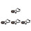 4Pièces Plaque Rotor Stator Cuivre Multi Usage Stabilité Et Endurance 5