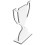 2Pcs Multifunctional Sublimation Trophy Model White Mdf for DIY Gifts 2
