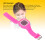 Orologio digitale per bambini Roseate, 200 mAh, quadrante da 45,2 mm 7