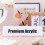 30X Suporte de Placa de Nome AcríLico Premium, 2X8 Polegadas, Suporte de Placa de PláStico AcríLico Transparente, Placas de Nome de Parede para 2
