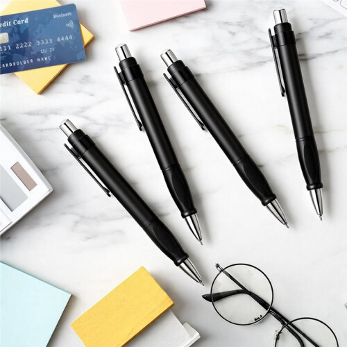 4pcs  Fat Pens Writing Stability  Sized Fat  Point Retractable for Arthritis and Elderly Easy Thick Grip 1