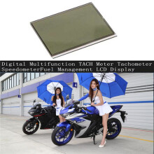 Speedometer Dashboard LCD Display 6Y5-83570-A0-00 for Digital Multifunction Tach Fuel Management LCD Gauge Screen