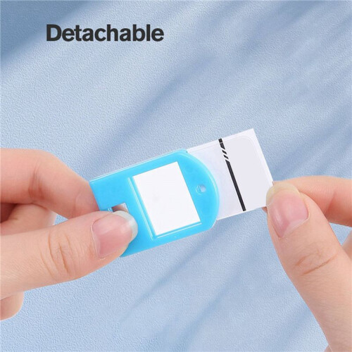 Portable Metal  Key Organizer with 60 Spring Hooks & Key Tags with  and Label Window